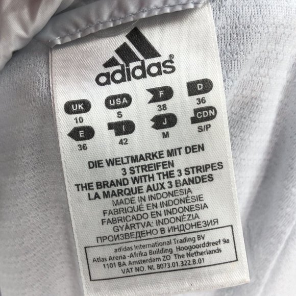 Light Gray ADIDAS Lightweight Jacket Sz Small - Picture 14 of 15